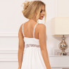 Subblime - Babydoll Décolleté En V Détail Noeud Blanc S/M